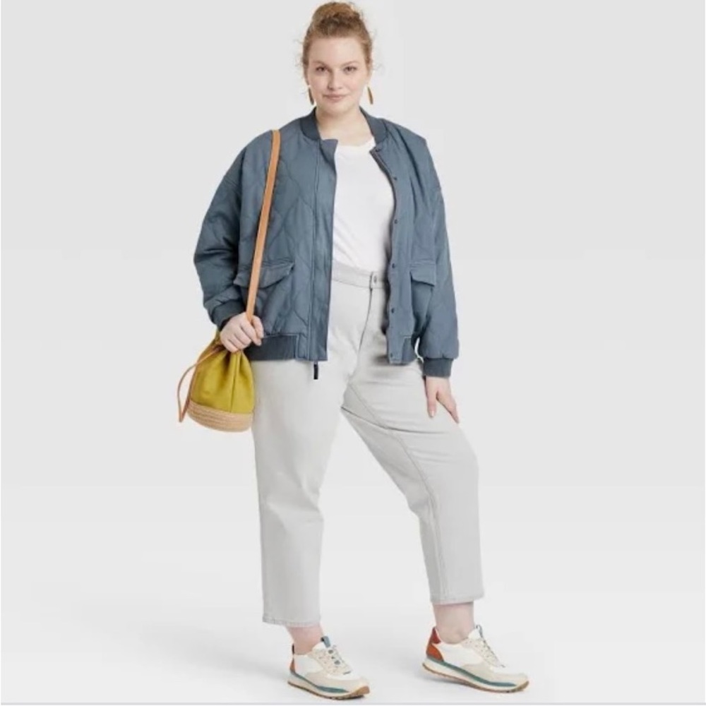 Universal Thread Quilted Bomber Jacket - Picture 2 of 8